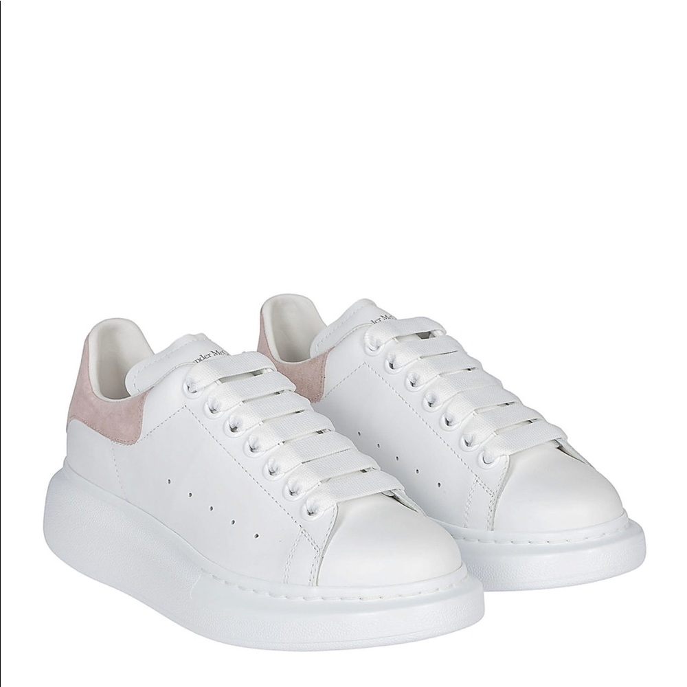 Alexander McQueen Women's White Oversized Sneakers Size: 35